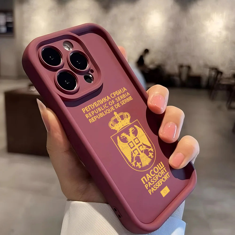 Serbia Passport  Phone Case | SRB