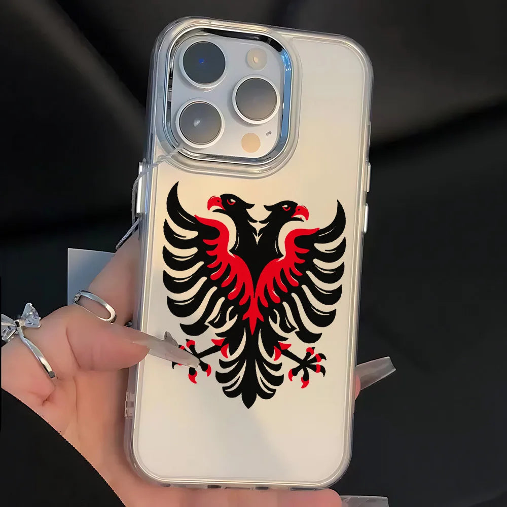 Albanian Eagle Phone Case | Transparent