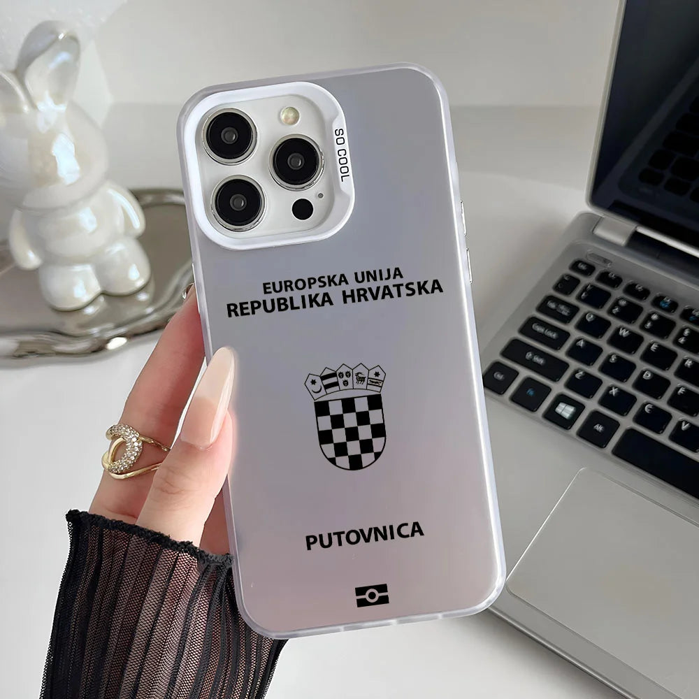 Croatia Passport Phone Case | Matte