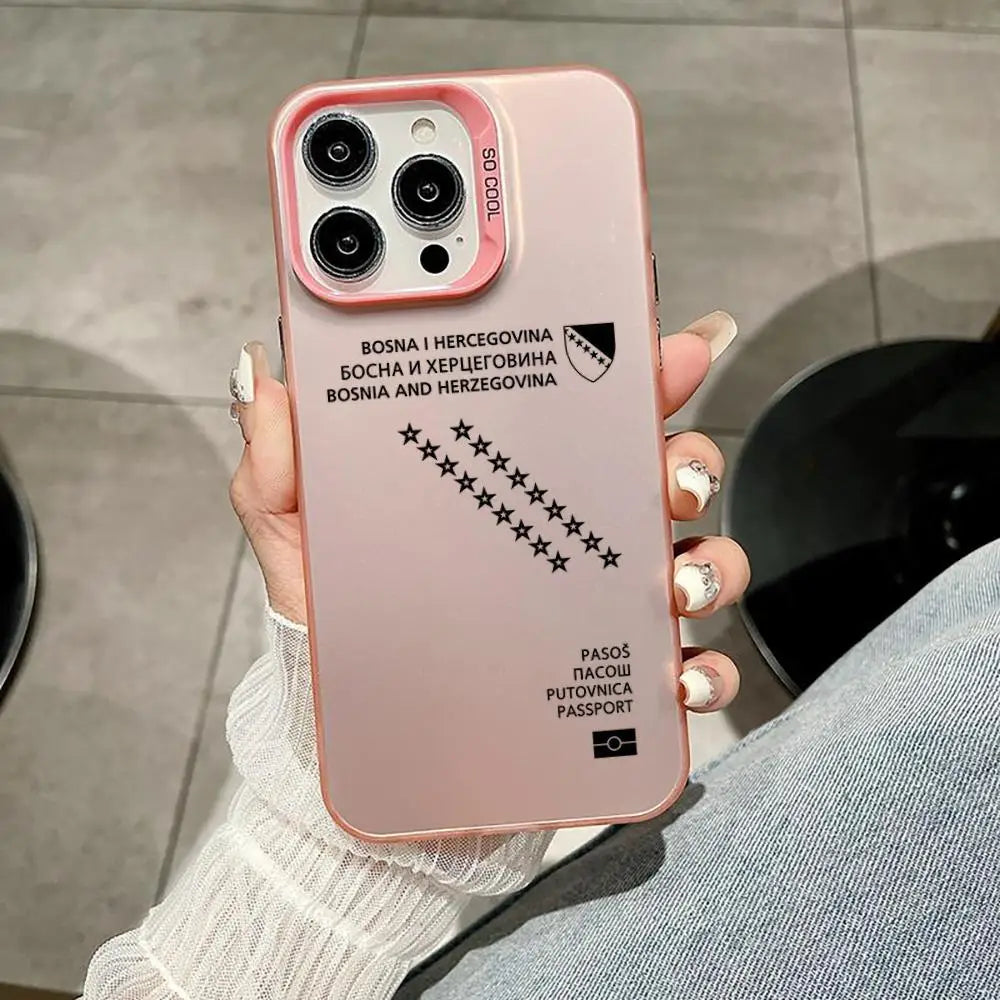 Bosnia And Herzegovina Passport Phone Case | Matte