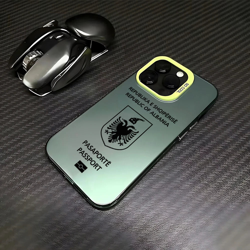 Albania Passport Phone Case | Matte