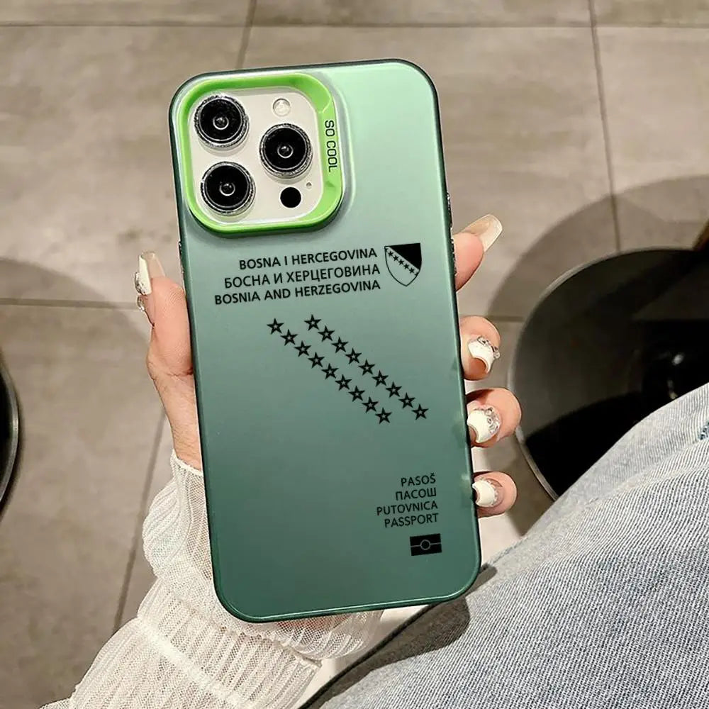 Bosnia And Herzegovina Passport Phone Case | Matte