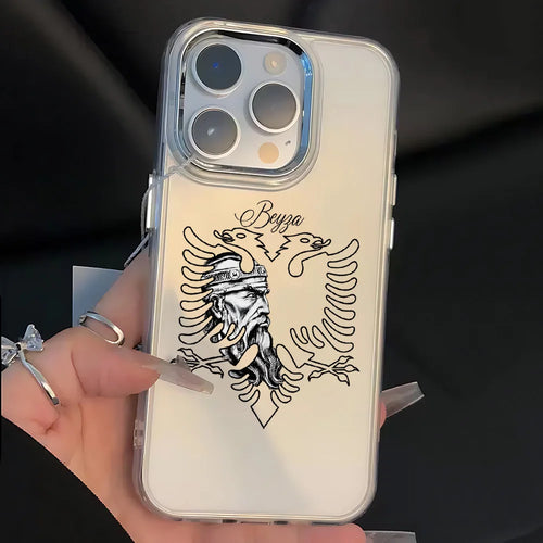 Albanian Eagle Phone Case | Transparent