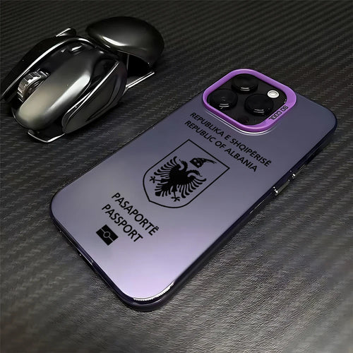 Albania Passport Phone Case | Matte