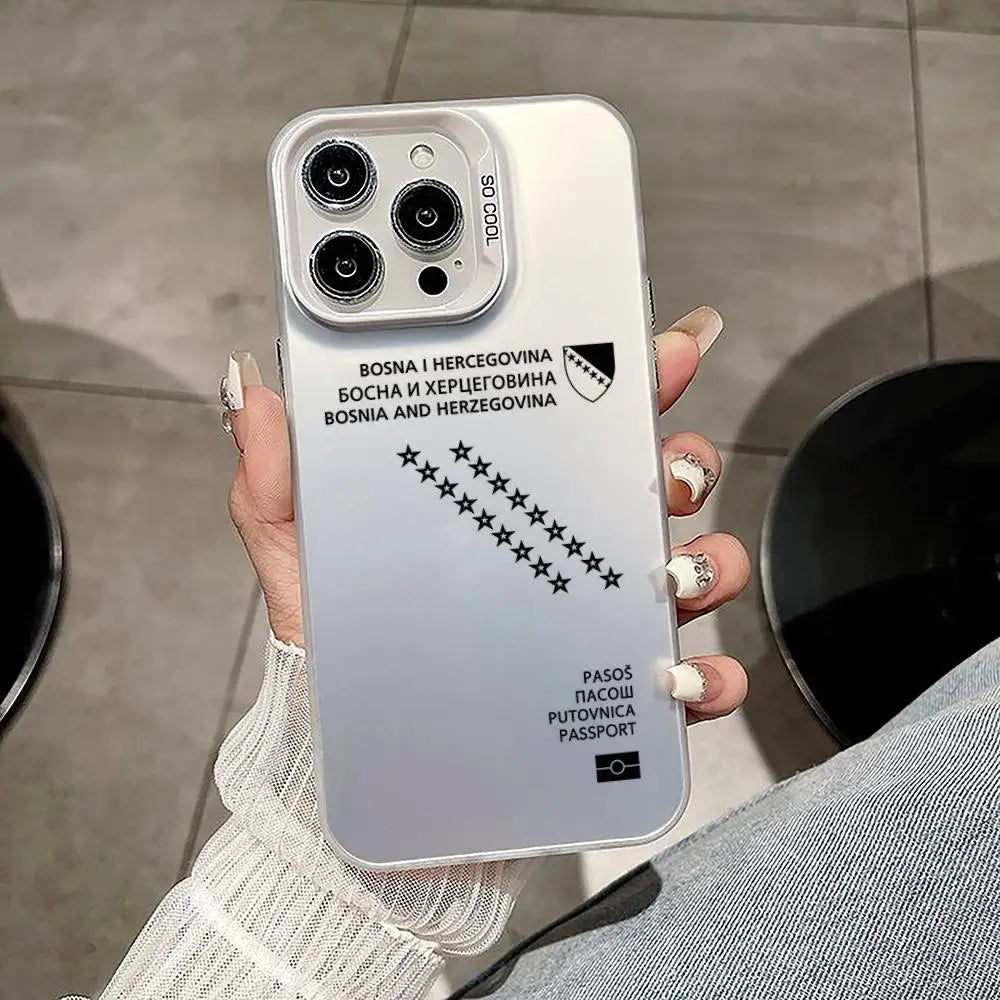 Bosnia And Herzegovina Passport Phone Case | Matte