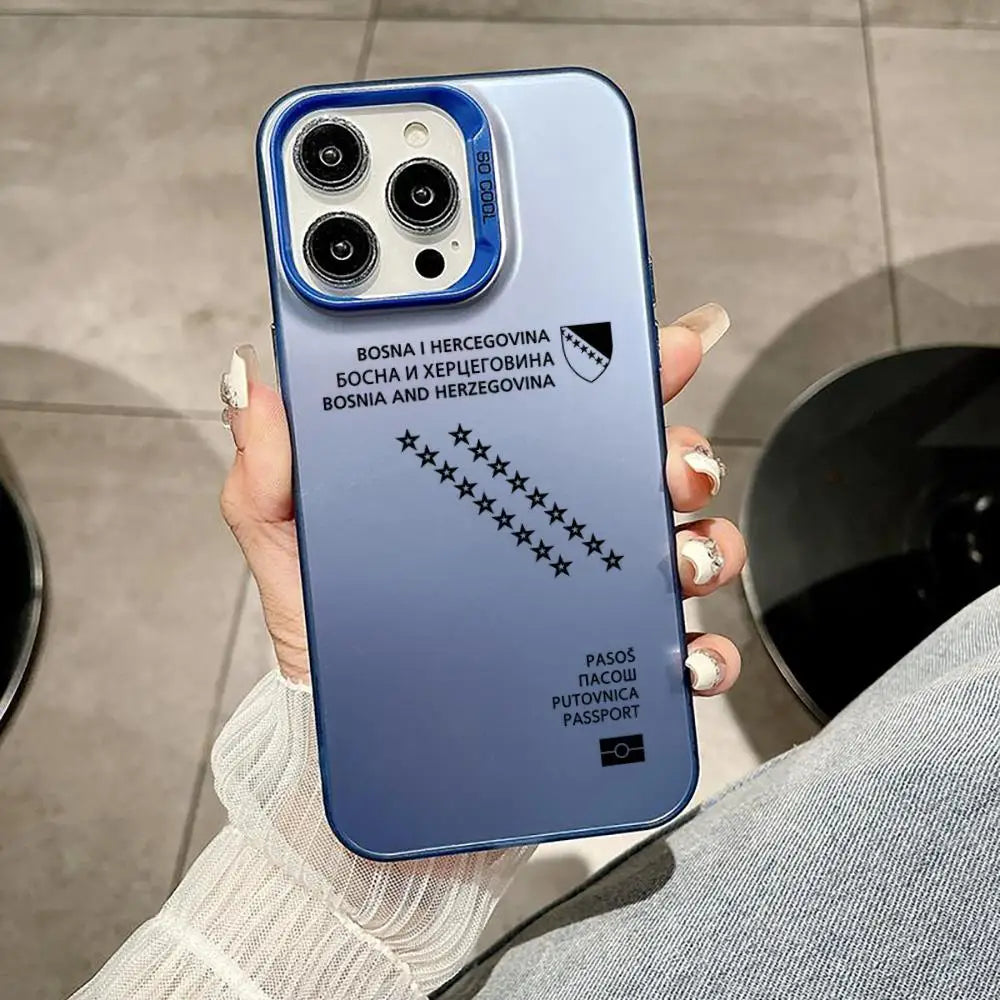 Bosnia And Herzegovina Passport Phone Case | Matte