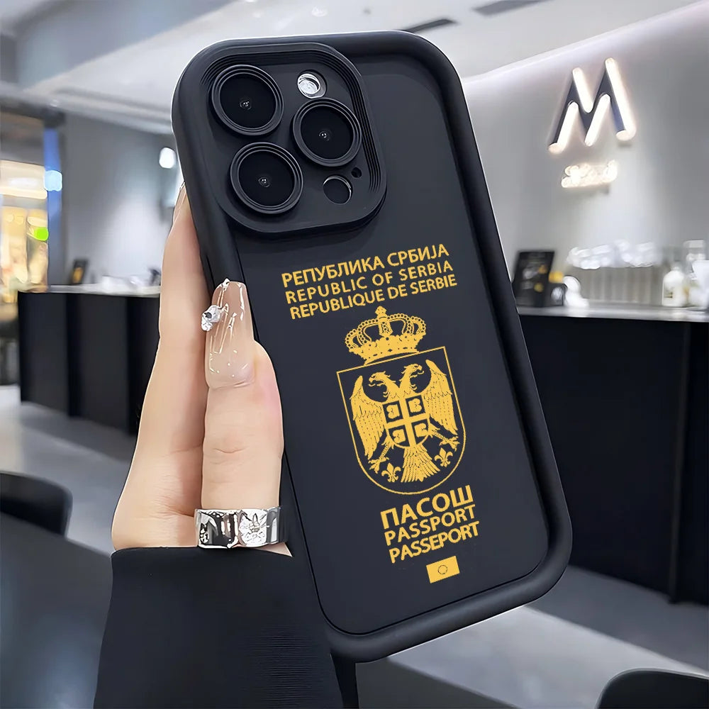 Serbia Passport  Phone Case | SRB