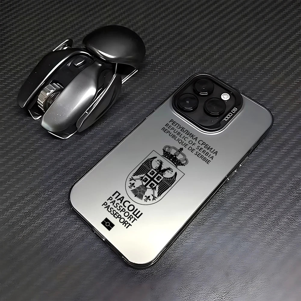 Serbia Passport Phone Case | Matte