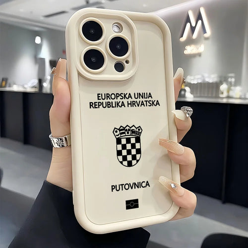 Croatia Passport Phone Case | HR