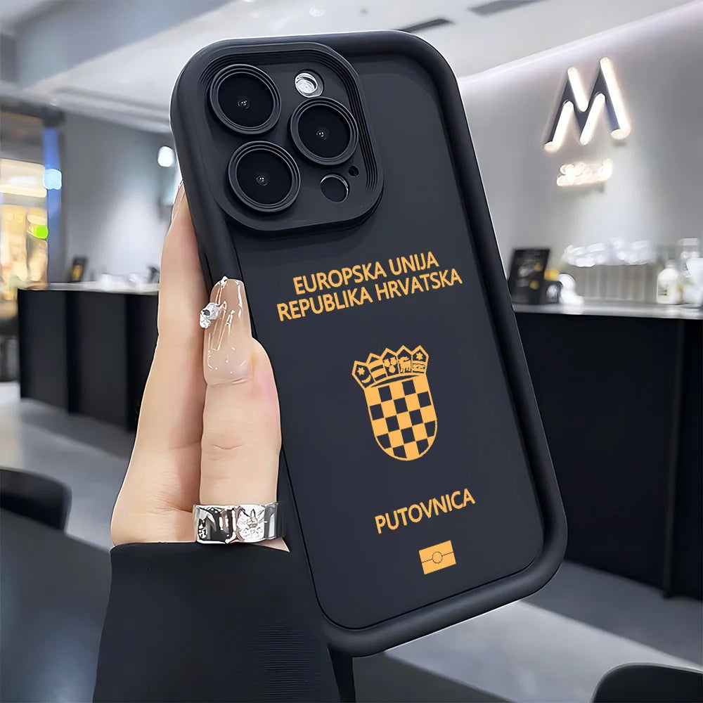 Croatia Passport Phone Case | HR